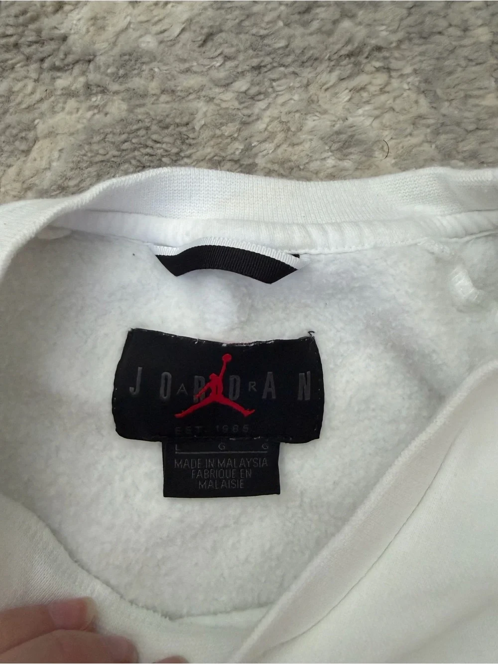 Vintage Y2K Air Jordan Streetwear Pullover crewneck Sweatshirt